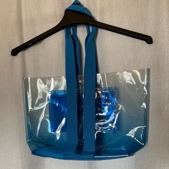 Clear plastic tote bag - Picture 2 of 2